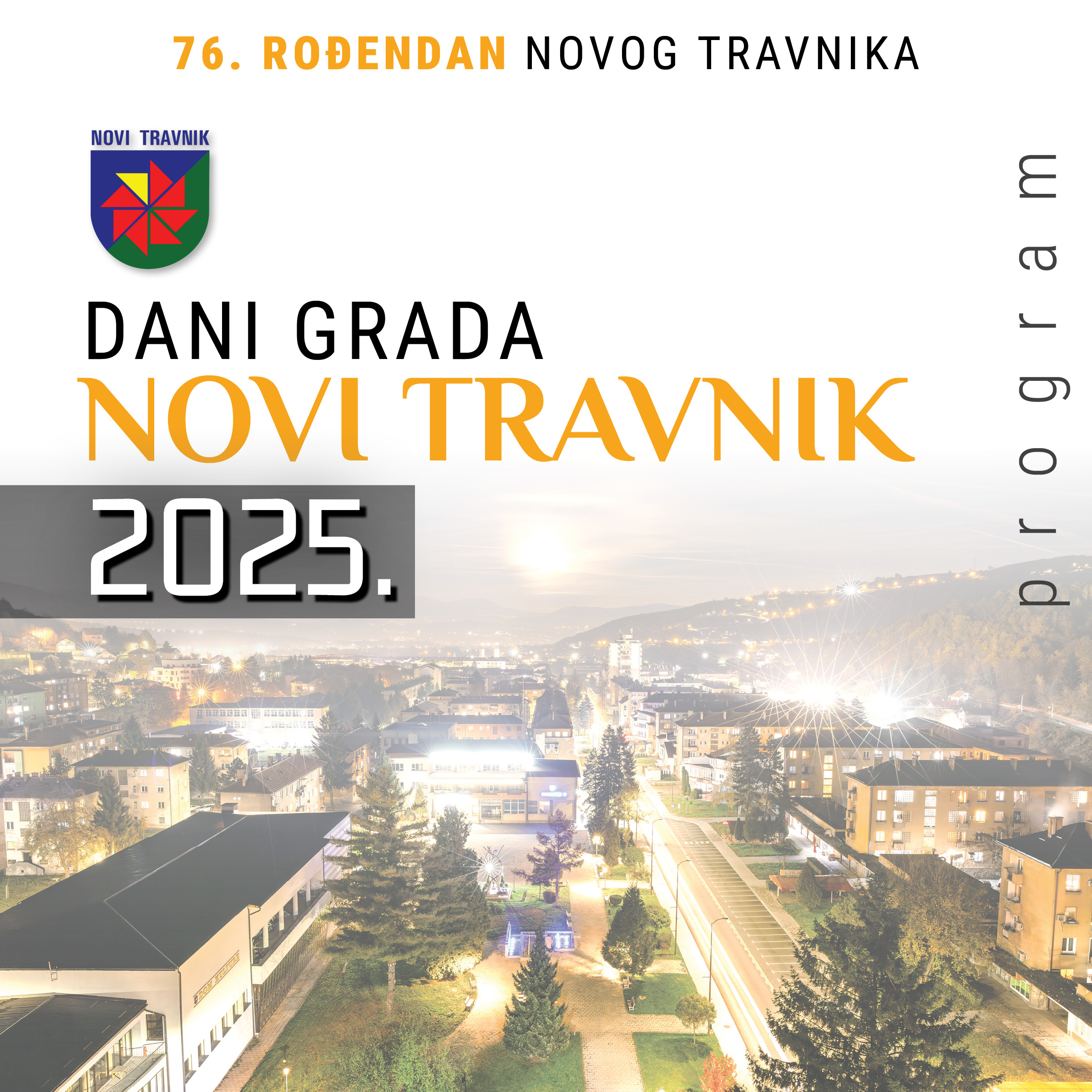Novi Travnik obilježava 76. rođendan s 42 događanja: Kalendar aktivnosti 