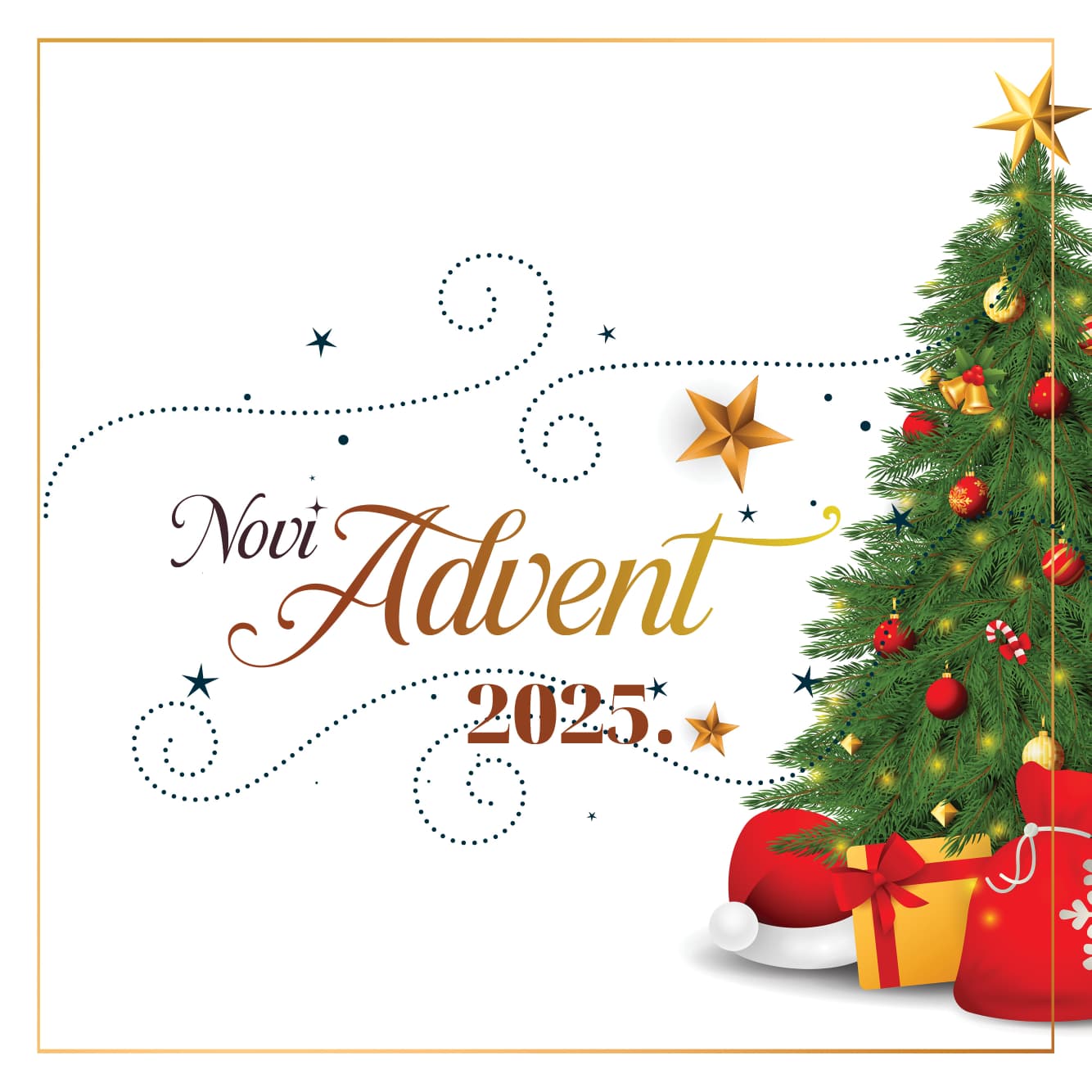 Advent u Novom Travniku 2025: Kalendar aktivnosti udruga, obrazovnih institucija, vjerskih kao i mjesnih zajednica 