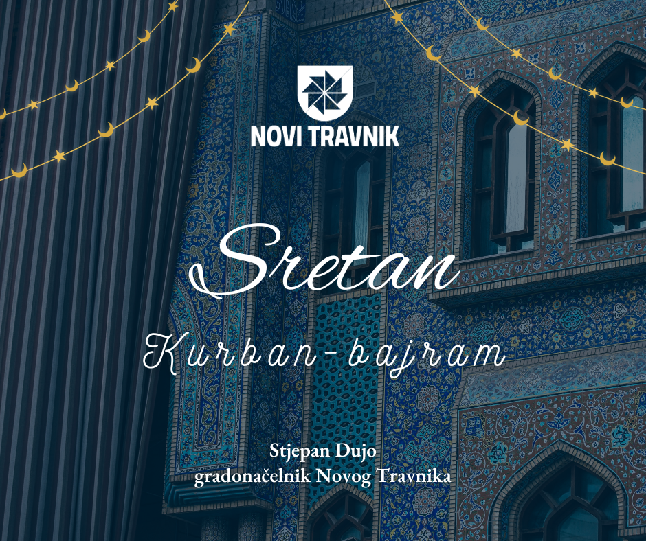 Čestitka gradonačelnika Stjepana Duje povodom Kurban-bajrama 