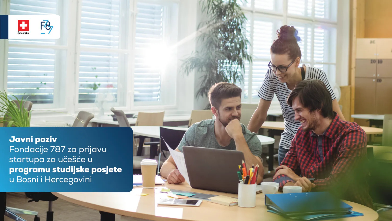 Javni poziv za prijavu startupa za učešće u programu studijske posjete 