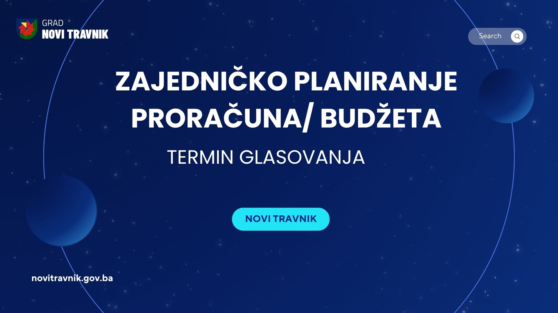 Zajedničko planiranje proračuna/budžeta: Termin glasovanja 